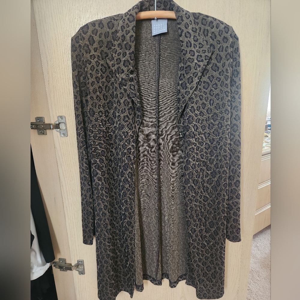 Rabbit Rabbit Rabbit Leopard Print Duster - Picture 2 of 8